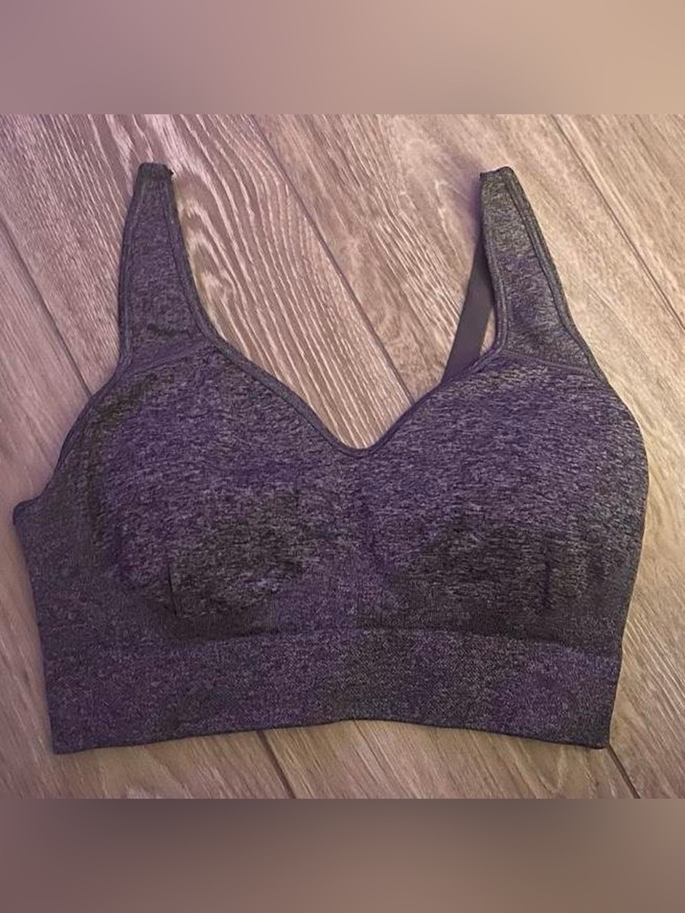 Grey Puma sports bra size small with padding